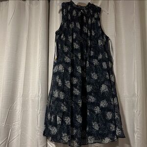 Joie Black and White Sleeveless Dress
